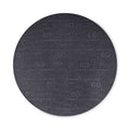 Boardwalk Sanding Screens, 17" Diameter, 60 Grit, Black, 10/Carton