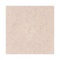 Boardwalk Natural Hog Hair Burnishing Floor Pads, 20" Diameter, Tan, 5/Carton