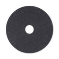 Boardwalk High Performance Stripping Floor Pads, 20" Diameter, Black, 5/Carton
