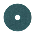 Boardwalk Heavy-Duty Scrubbing Floor Pads, 20" Diameter, Green, 5/Carton