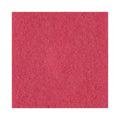 Boardwalk Buffing Floor Pads, 19" Diameter, Red, 5/Carton