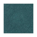Boardwalk Heavy-Duty Scrubbing Floor Pads, 17" Diameter, Green, 5/Carton