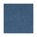 Boardwalk Scrubbing Floor Pads, 17" Diameter, Blue, 5/Carton