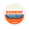 Dunkin Donuts K-Cup Pods, Espresso, 22/Box
