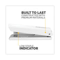 Fellowes LX820 Classic Full Strip Stapler, 20-Sheet Capacity, White