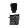 Trodat Rubber Date Stamp, Conventional, Type Size: 1 1/2, Impression Height: 0.16", Four Bands