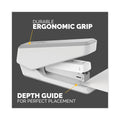 Fellowes LX850 EasyPress Full Strip Stapler, 25-Sheet Capacity, White