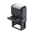 Trodat Printy Economy Date Stamp, Self-Inking, 1.63" x 1", Blue/Red