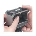 Trodat Professional 5-in-1 Date Stamp, Self-Inking, 1 x 1.63, Blue/Red