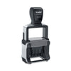 Trodat Professional Date Stamp, Self-Inking, 1.63" x 0.38", Black