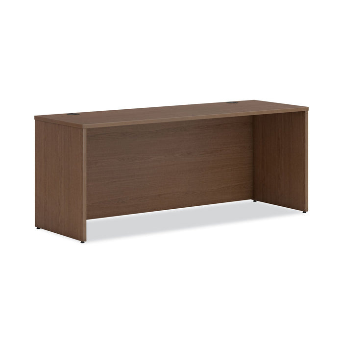 HON Mod Credenza Shell, 72w x 24d x 29h, Sepia Walnut