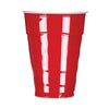 Hefty Easy Grip Disposable Plastic Party Cups, 9 oz, Red, 50/Pack, 12 Packs/Carton