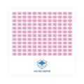Boardwalk Urinal Para Deodorizer Blocks, Cherry Scent, 3 oz, 144/Carton