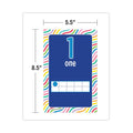 Carson-Dellosa Education Mini Posters, Numbers, 26 Mini Posters