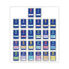 Carson-Dellosa Education Mini Posters, Numbers, 26 Mini Posters