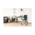 Safco Simple Work Desk, 45.5" x 23.5" x 29.5", Gray