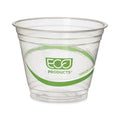 Eco-Products GreenStripe Renewable and Compostable Cold Cups, 9 oz, Clear, 50/Pack, 20 Packs/Carton