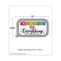 Carson-Dellosa Education Kind Vibes Mini Bulletin Board Set, Motivation/Inspiration, 14 Pieces