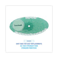 Boardwalk Curve Air Freshener, Cucumber Melon, Green, 10/Box, 6 Boxes/Carton