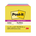 Post-it Note Pads in Summer Joy Collection Colors, 3" x 3", Summer Joy Collection Colors, 90 Sheets/Pad, 5 Pads/Pack