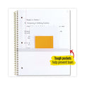 Five Star Style Wirebound Notebook, 1 Subject, Medium/College Rule, Assorted Geometrics Covers, 11 x 8.5, 100 Sheets, 3/Pack