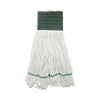 Boardwalk Loop End Rayon Mop Head, Rayon, Medium, 14 oz, White, Dozen