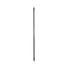 Boardwalk Fiberglass Broom Handle, Nylon Plastic Threaded End, 1" dia x 60", Black