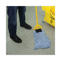 Boardwalk Mop Head, Loop-End, Cotton With Scrub Pad, Large, 12/Carton