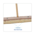 Boardwalk Mop Head, Finish Applicator, Lambswool, 18-Inch, White