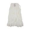 Boardwalk Mop Head, Looped, Enviro Clean With Tailband, Large, White, 12/Carton
