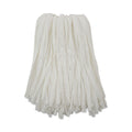 Boardwalk Nonwoven Cut End Edge Mop, Rayon/Polyester, #24, White, 12/Carton