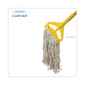 Boardwalk Mop Head, Cotton, Cut-End, White, 4-Ply, #16 Band, 12/Carton