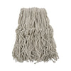 Boardwalk Cotton Mop Head, Cut-End, #32, White, 12/Carton