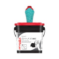WypAll Power Clean ProScrub Pre-Saturated Wipes, 9.5 x 12, Citrus Scent, Green, 75/Bucket, 6 Buckets/Carton