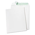 Quality Park Tech-No-Tear Catalog Envelope, Paper Exterior, #10 1/2, Cheese Blade Flap, Self-Adhesive Closure, 9 x 12, White, 100/Box