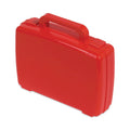 deflecto Little Artist Antimicrobial Storage Case, Red