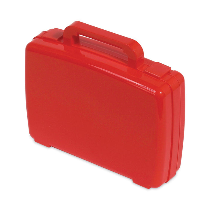 deflecto Little Artist Antimicrobial Storage Case, Red