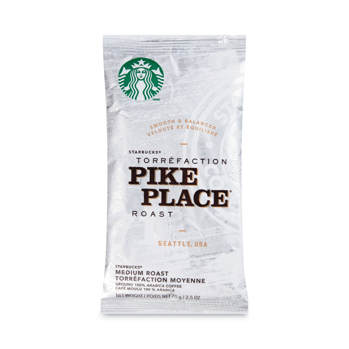 Starbucks Coffee, Pike Place, 2.5oz, 18/Box