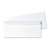 Quality Park Business Envelope, #10, Commercial Flap, Diagonal Seam, Gummed Closure, 24 lb Bond Weight Paper, 4.13 x 9.5, White, 1,000/Box