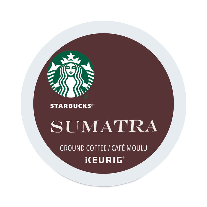 Starbucks Sumatra Coffee K-Cups, Sumatran, K-Cup, 24/Box