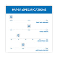 Hammermill Great White 30 Recycled Print Paper, 92 Bright, 20 lb Bond Weight, 8.5 x 11, White, 500 Sheets/Ream, 5 Reams/Carton