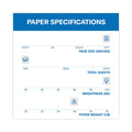 Hammermill Premium Color Copy Print Paper, 100 Bright, 28 lb Bond Weight, 11 x 17, Photo White, 500/Ream