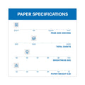 Hammermill Tidal Print Paper, 92 Bright, 20 lb Bond Weight, 8.5 x 11, White, 500 Sheets/Ream, 3 Reams/Carton
