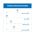 Hammermill Great White 30 Recycled Print Paper, 92 Bright, 20 lb Bond Weight, 8.5 x 14, White, 500/Ream