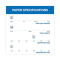 Hammermill Fore Multipurpose Print Paper, 96 Bright, 20 lb Bond Weight, 8.5 x 11, White, 500 Sheets/Ream