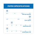 Hammermill Tidal Print Paper, 92 Bright, 20 lb Bond Weight, 8.5 x 11, White, 500 Sheets/Ream, 8 Reams/Carton