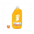 Boulder Clean Liquid Dish Soap, Valencia Orange, 28 oz Bottle, 6/Carton