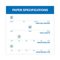 Hammermill Tidal Print Paper Express Pack, 92 Bright, 20 lb Bond Weight, 8.5 x 11, White, 2,500 Sheets/Carton