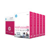 HP Papers MultiPurpose20 Paper, 96 Bright, 20 lb Bond Weight, 8.5 x 11, White, 500 Sheets/Ream, 5 Reams/Carton