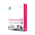 HP Papers MultiPurpose20 Paper, 96 Bright, 20 lb Bond Weight, 8.5 x 11, White, 500/Ream